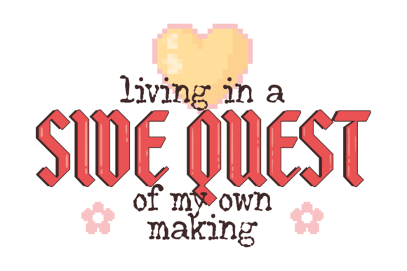 Custom Side Quest: A Graphic Design Asset for Crafts and Creative Brands