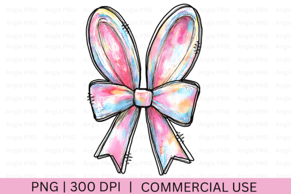 Easter Coquette Bow, Bunny Ears PNG Review