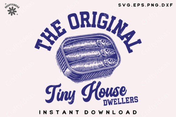 Funny Sardines PNG, Trendy Summer Png for Graphics and Crafts
