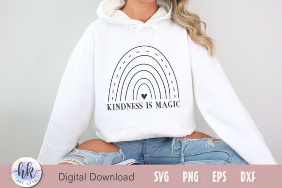 Kindness is Magic Graphics for Crafts and Branding