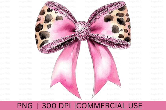Pink Coquette Bow PNG Graphics for Crafts & Branding