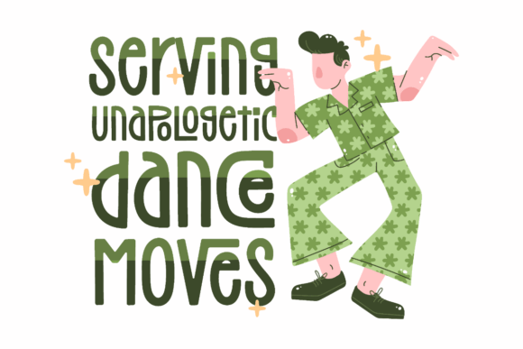 Serving Unapologetic Dance Moves Graphics for Crafts