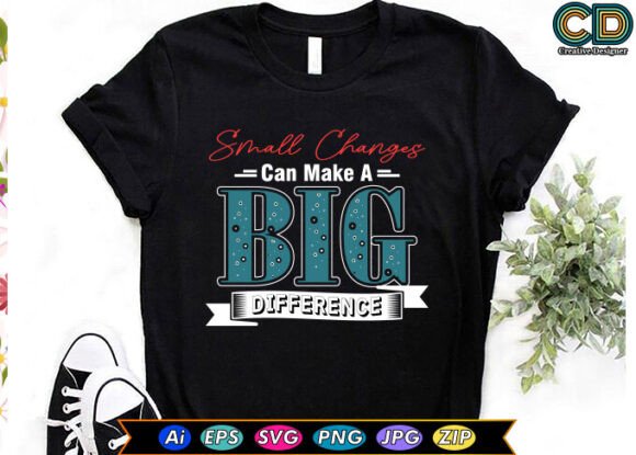 Small Changes Can Make a Big Difference Graphics for Crafts
