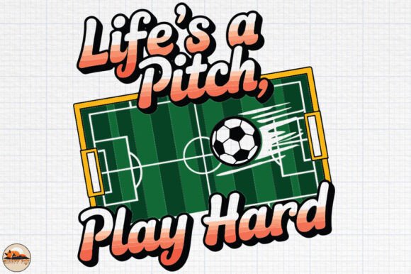 Soccer Sublimation PNG, Trendy Design for Graphics & Crafts